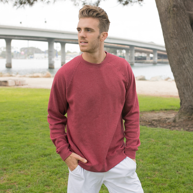 Super Soft Crewneck Sweatshirt Mideweight Fleece Pullover