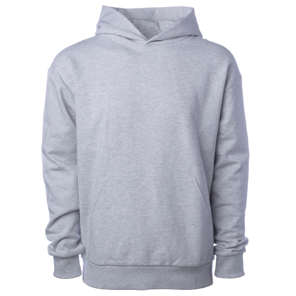 Street Style Hoodie Heavyweight Fleece Pullover Sweatshirt for Men