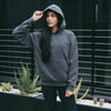 Street Style Hoodie Heavyweight Fleece Pullover Sweatshirt for Women