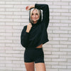 Oh So Soft  Perfectly Cropped Hoodie for Women