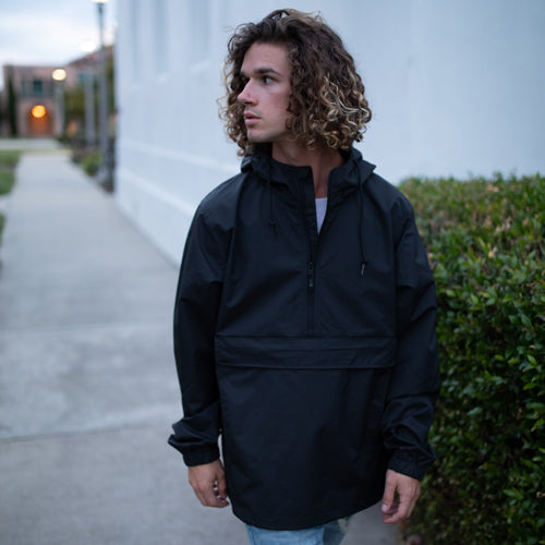 Waterproof Nylon Rain Jacket for Men – Global Blank